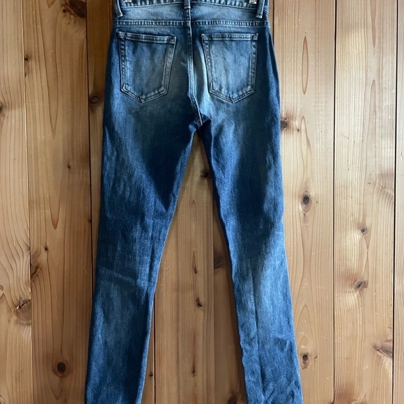 YSL Saint Laurent Paris Skinny JEANS sz 24 - Picture 5 of 6